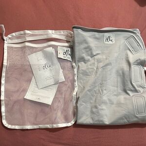 Ollie World Gray Swaddle Blanket